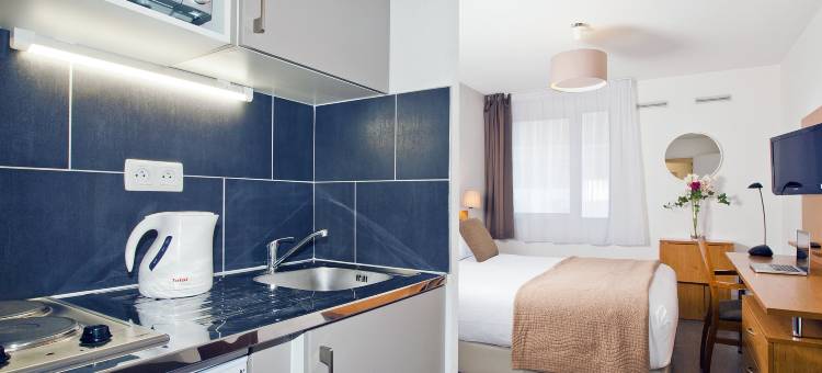 塞祖尔阿菲尔庞坦查尔斯戴高乐酒店(Séjours & Affaires Pantin Charles de Gaulle)图片
