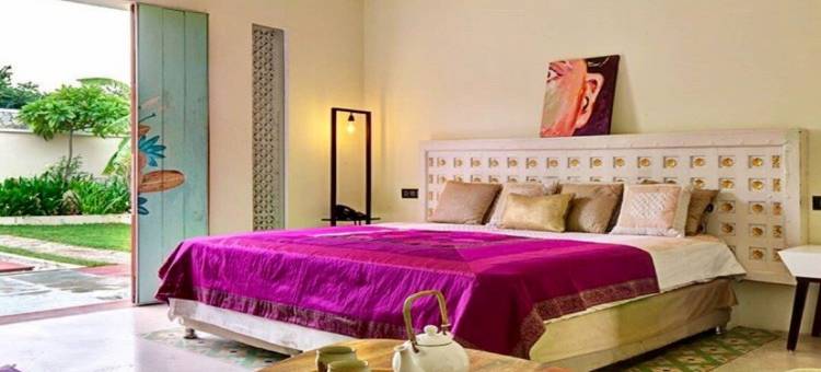 乌代布尔纳特杜瓦拉 DanCenter Parijat 带私人泳池别墅及套房(DanCenter Parijat Villas & Suites with Pvt Pool Udaipur Nathdwara)图片