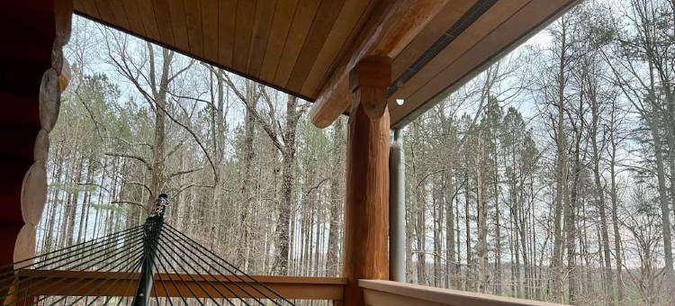 Relaxing log home on a private mountainside in Rappahannock County, Virginia图片