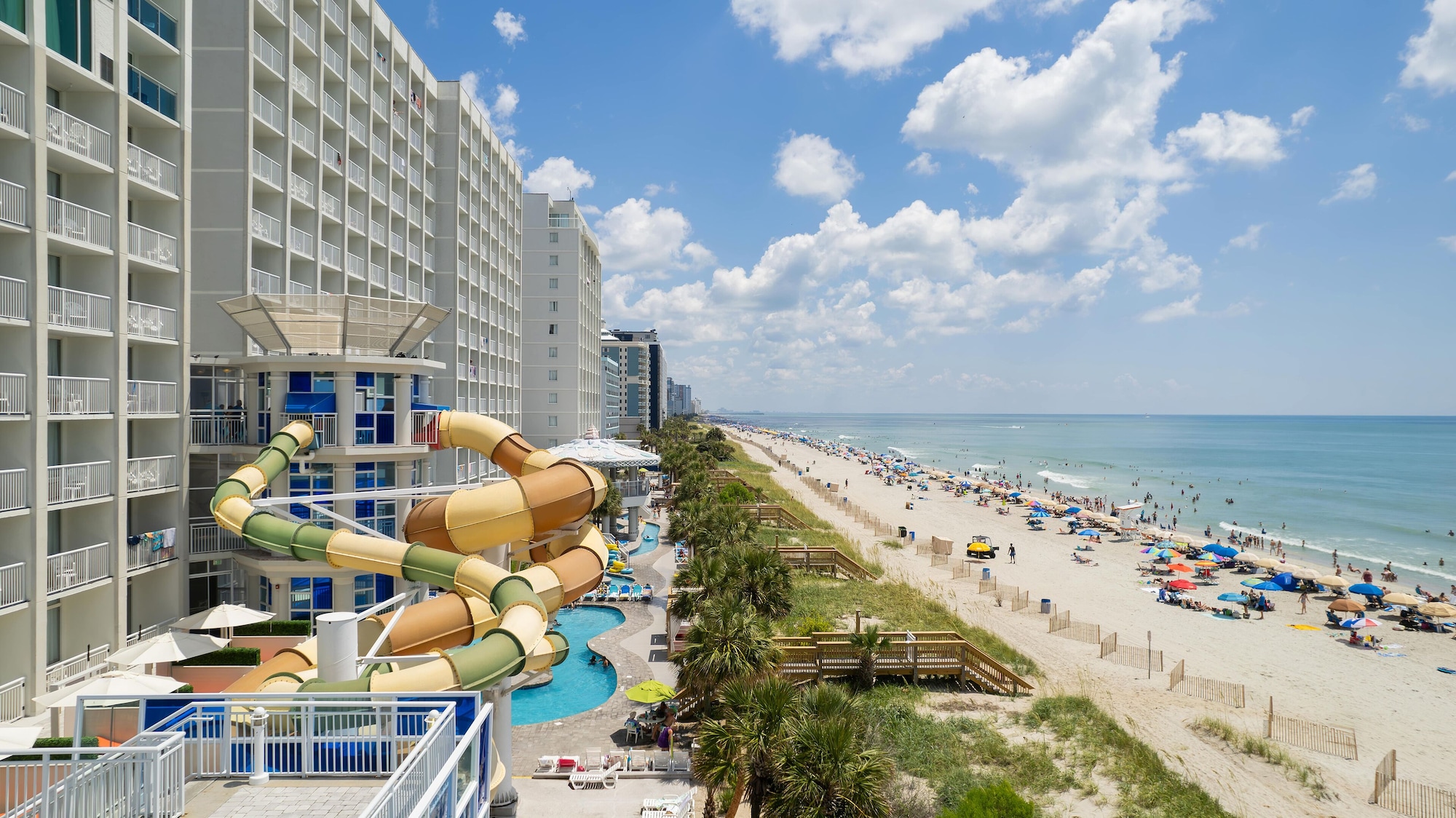 Crown Reef Beach Resort and Waterpark Over view