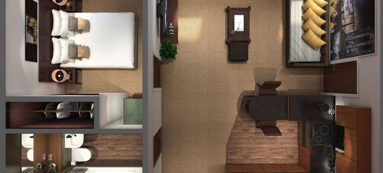 喜登概念斯图尔特酒店(Stewart by Heeton Concept – Aparthotel Edinburgh)图片