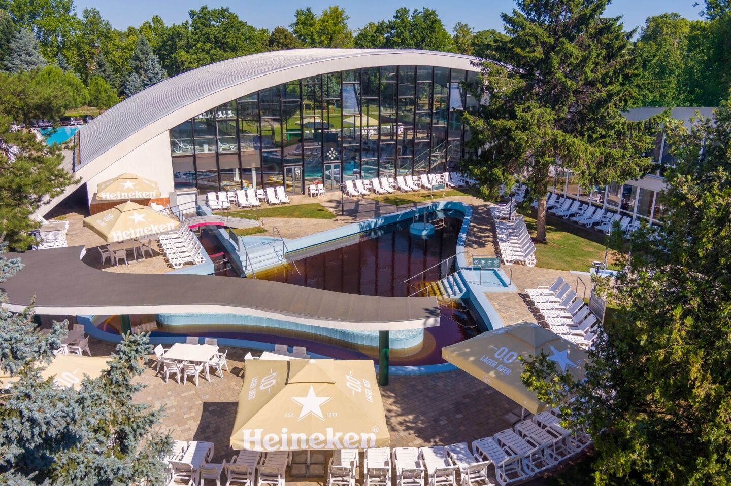 Hunguest Hotel BekeOver view