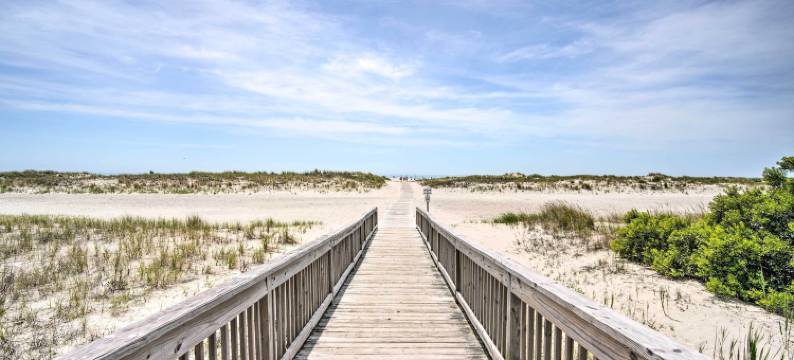 步行至怀尔德伍德海滩：海滨公寓 w/ 景观(Walk to Wildwood Beach Oceanfront Condo with View)图片