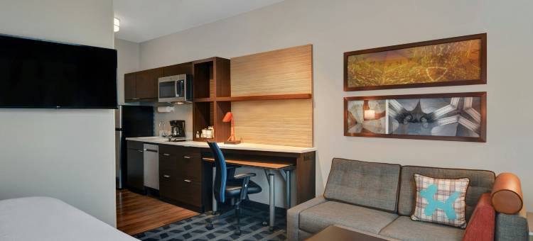 万豪印第安纳波利斯Downtown 的 TownePlace Suites(TownePlace Suites Indianapolis Downtown)图片