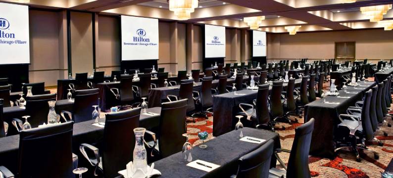芝加哥奥黑尔罗斯蒙特希尔顿酒店(Hilton Rosemont Chicago O'Hare)图片