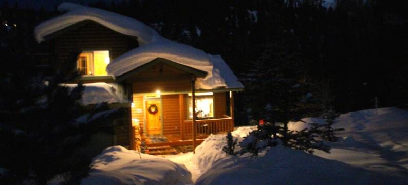 Luxury Mountain Cabin  overlooking Cascade Creek  7th nite FREE图片