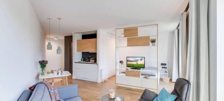 布勒费尔德火车总站的smartments(smartments Bielefeld Hauptbahnhof)图片