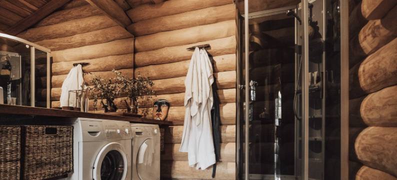 Fjordhygge, Cozy Log Retreat Near Sea & Forest - Sauna & Outdoor Living图片