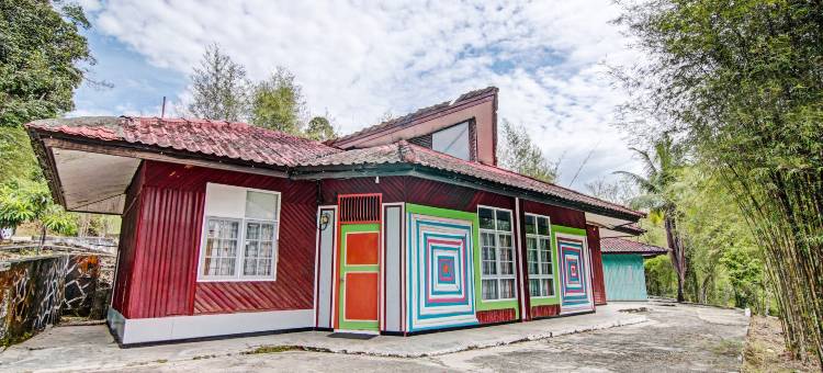 O酒店林杜森帕丹小屋靠近林杜森帕丹旅游公园(Hotel O Rindu Sempadan Cottage Near Taman Wisata Rindu Sempadan)图片