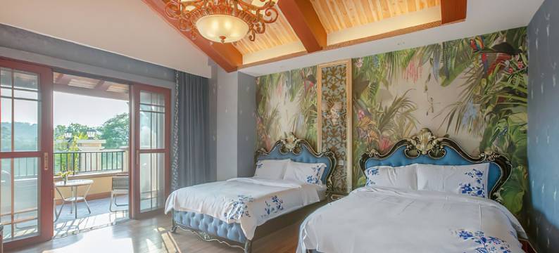 美的鹭湖伴山泳池度假别墅(人康路分店)图片