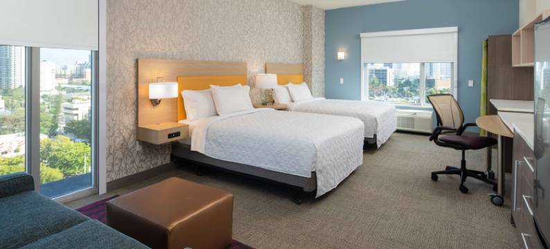 劳德代尔堡市中心希尔顿惠庭套房酒店(Home2 Suites by Hilton Ft. Lauderdale Downtown)图片