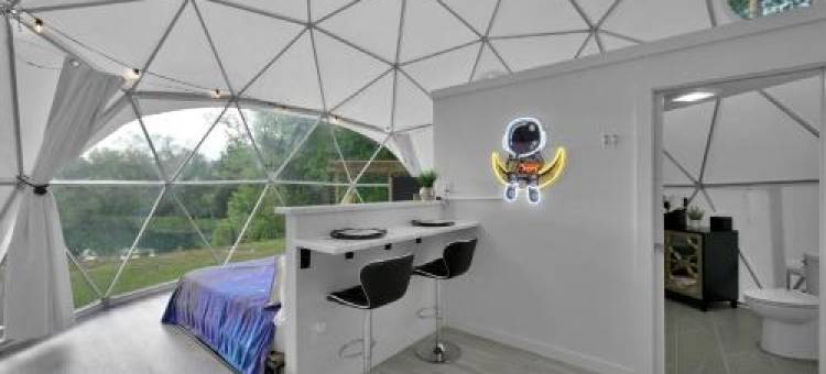 Private Luxury Glamping GEO Dome W Hot Tub图片