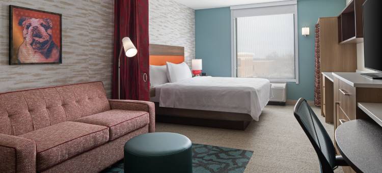 德梅因德雷克大学希尔顿惠庭套房酒店(Home2 Suites des Moines at Drake University)图片