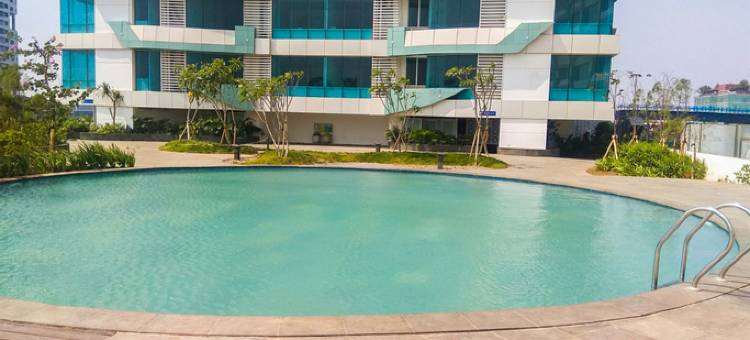 在Grand Kamala Lagoon公寓舒适的工作室房间(Comfortable Studio Room at Grand Kamala Lagoon Apartment)图片