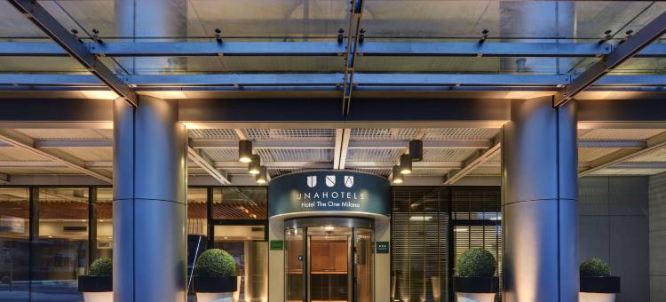 乌纳酒店米兰 1 号法义公寓式酒店(UNA Hotels The One Milano Hotel & Residence)图片