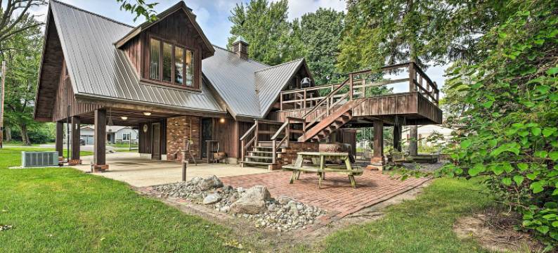 拥有湖泊通道和院子的华丽不来梅家庭(Gorgeous Bremen Home with Lake Access and Yard!)图片