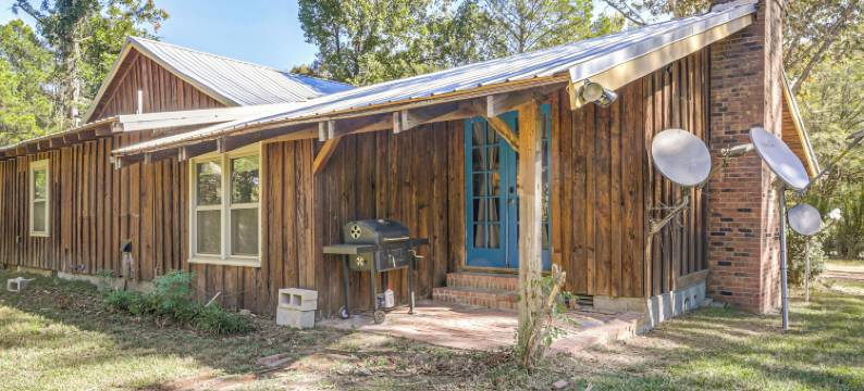 距离伊尼德湖1英里：宁静的波普度假屋(Smart TV and Spacious Yard Peaceful Pope Retreat)图片