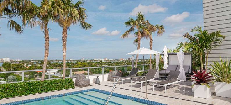 迈阿密港湾温德姆特莱普酒店(The Altair Hotel Bay Harbor Miami)图片