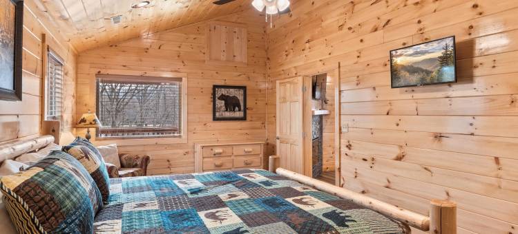Win A Bear is a New Cabin Located in Pigeon Forge图片