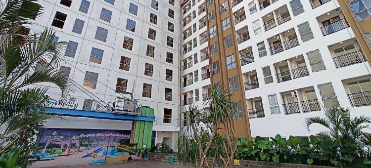 优惠且温馨的Tamansari Skylounge Makassar 1Br公寓(Good Deal and Homey 1Br Tamansari Skylounge Makassar Apartment)图片
