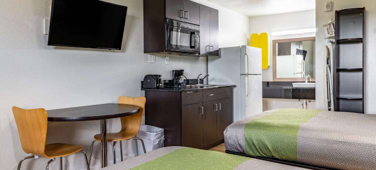 得克萨斯坦普尔 6 号开放式公寓酒店(Studio 6 Temple, TX)图片