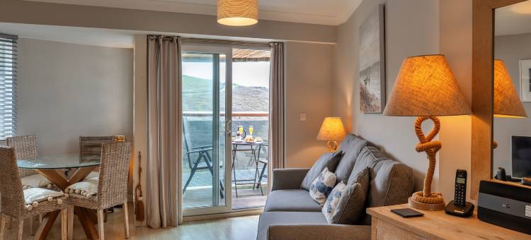 沃特盖特湾公寓享有海景(Apartment in Watergate Bay with Sea Views)图片