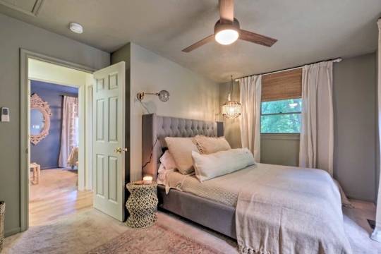 Tranquil mountainhouse w/hot tub, super close to trails & wineries- pet friendly