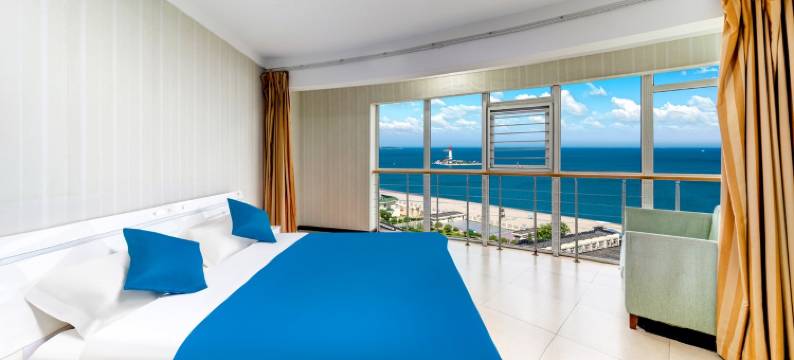 南戴河金海岸遇见海景民宿(渔港道1号分店)图片