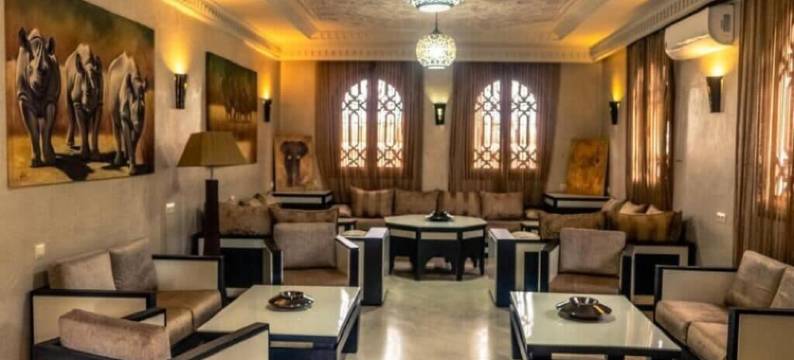 马拉喀什中心乌斯怀亚别墅庭院(Riad Ushuaia la Villa - Centre Marrakech)图片