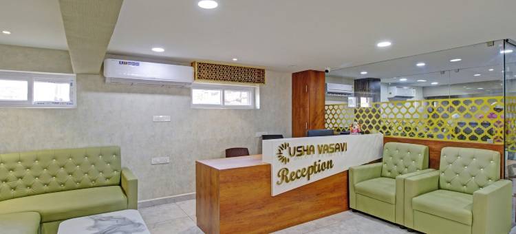 Treebo 乌莎瓦西维阿利皮里路，距离提鲁帕提中央公交车站2公里(Treebo Usha Vasavi Alipiri Road, 2 Km from Tirupati Central Bus Station)图片