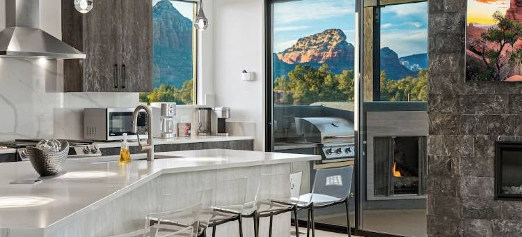 NEW Sedona Uptown Dream 4BR Wow! Views! Pool & Spa图片
