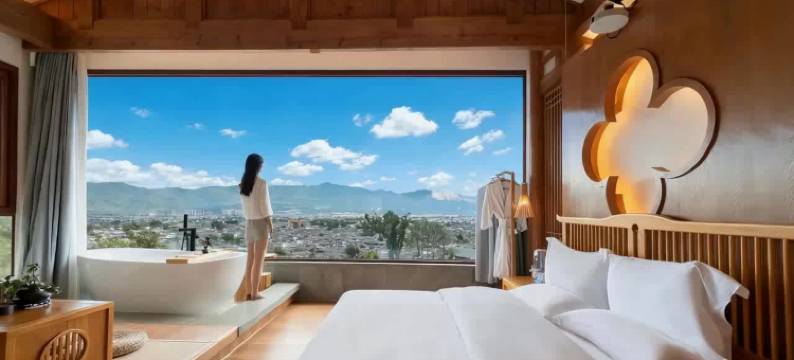 寻隐·森系半山咖啡观全景设计师度假美宿(丽江古城大水车店)图片