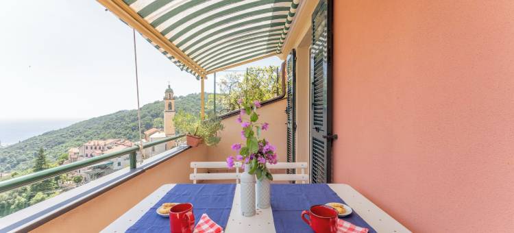 艾玛之家，露台和海景，莫内利亚(Emma House Terrace and Sea View Moneglia)图片