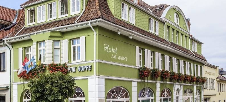 市集伽尼酒店(Hotel Garni am Markt - Businesshotel - Frühstücksbuffet - Fahrradabstellplatz - Hunde Willkommen)图片