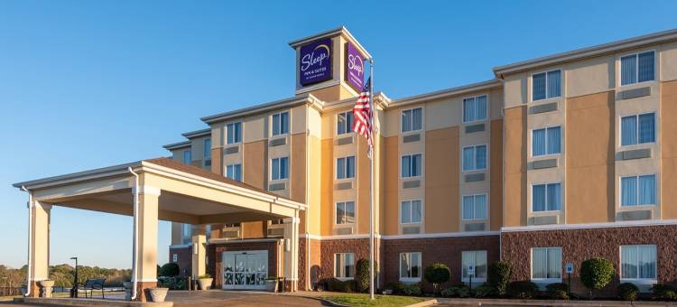 拉斯顿舒眠套房酒店 - 近大学(Sleep Inn & Suites Ruston Near University)图片