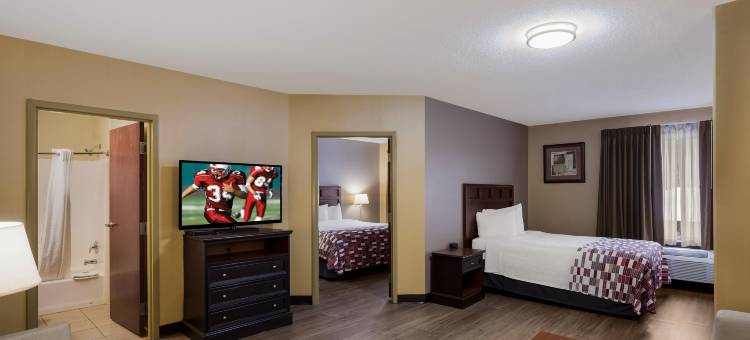 布鲁斯伯格 - 密夫林维尔红屋顶套房酒店(Red Roof Inn & Suites Bloomsburg - Mifflinville)图片