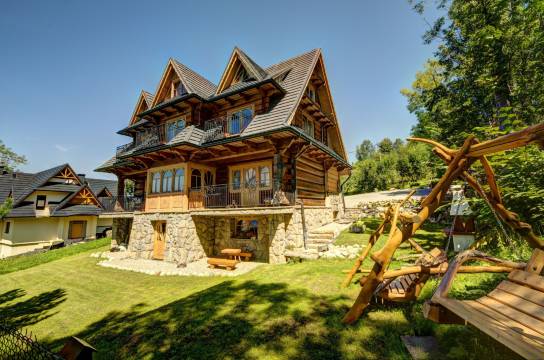 澳尔萨别墅公寓酒店(Willa Olsza Wood House & Mountain View & Sauna)