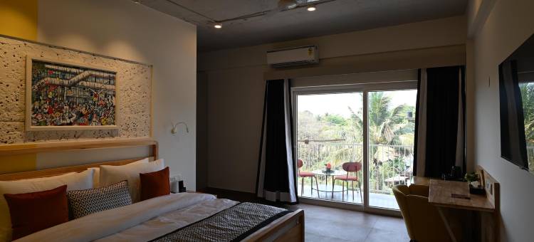 Bedzzz Xclusiv 莫吉姆，果阿由Leisure酒店(Bedzzz Xclusiv Morjim, Goa by Leisure Hotels)图片