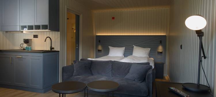 格兰布尼罗布酒店(Grønnbuene Rorbu Hotel)图片