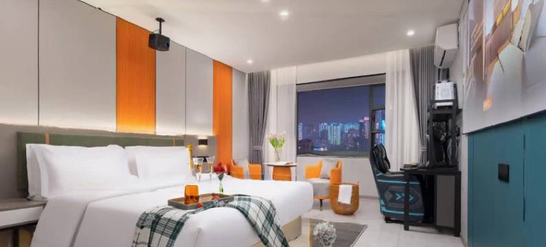 轻住·仰望影院酒店(新余火车站抱石公园店)图片