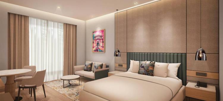 华美达安可酒店弗林达文鲁克玛尼维哈尔(Ramada Encore by Wyndham Vrindavan Rukmani Vihar)图片