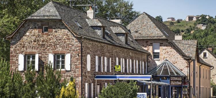 洛吉斯酒店餐厅 Les 2 Rives - A75，河边(Logis Hôtel Restaurant les 2 Rives - A75, en Bordure de rivière)图片