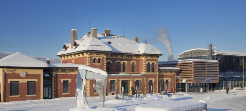 利勒哈默尔斯塔斯霍宁酒店及青年旅馆(Lillehammer Stasjonen Hotel)图片