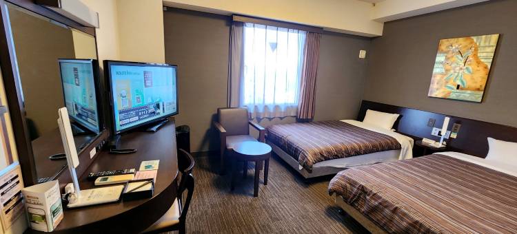 露樱酒店北九州若松站东店(Hotel Route-Inn Kitakyushu-Wakamatsu Ekihigashi)图片