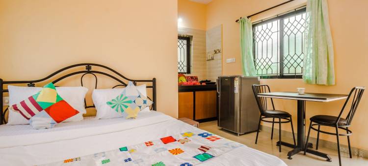 OYO 22480 坎多林绿景开放式公寓之家酒店(OYO 22480 Home Green View Studio Candolim)图片