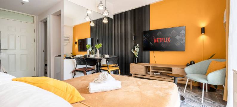 Stylish Condo 3-minutes to Airport, Poolview at Amani Grand Resort Residences图片