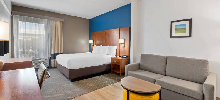 伯利恒舒适套房酒店-近利哈伊大学和LVI机场(Comfort Suites Bethlehem Near Lehigh University and LVI Airport)图片