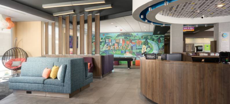 查塔诺加汉弥尔顿广场Tru希尔顿酒店(Tru by Hilton Chattanooga Hamilton Place)图片