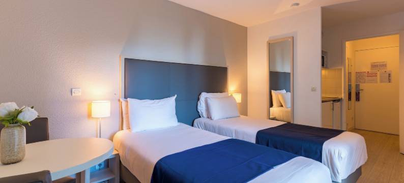 塞祖尔阿菲尔庞坦查尔斯戴高乐酒店(Séjours & Affaires Pantin Charles de Gaulle)图片