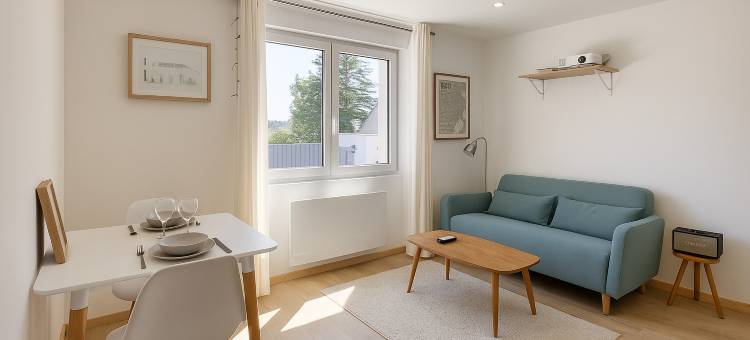 洛里昂明亮一室中央商业区和海滩公寓(Bright Studio, City Center and Beaches Lorient)图片